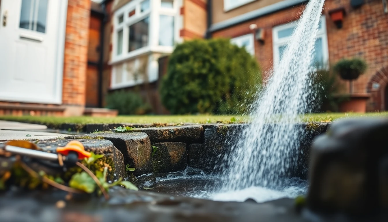 Drain Jetting in Easingwold, North Yorkshire