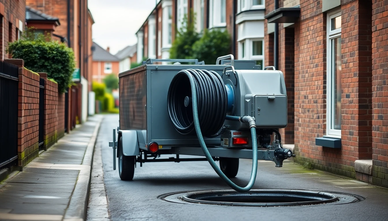 Domestic Drain Jetting in York, North Yorkshire