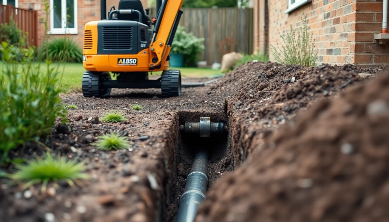 Drain Excavation in York, North Yorkshire